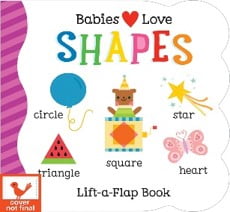 SCARLETT WING; CLARK; COTTAGE DOOR PRESS Babies Love Shapes