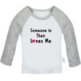thumbnail image 1 of Babies My Rolls Are Homemade Funny T shirt For Baby, Newborn Babies T-shirts, Infant Tops, 0-24M Kids Graphic Tees Clothing (Long Gray Raglan T-shirt, 18-24 Months), 1 of 4