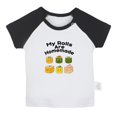 thumbnail image 1 of Babies My Rolls Are Homemade Funny T shirt For Baby, Newborn Babies T-shirts, Infant Tops, 0-24M Kids Graphic Tees Clothing (Short Black Raglan T-shirt, 0-6 Months), 1 of 4