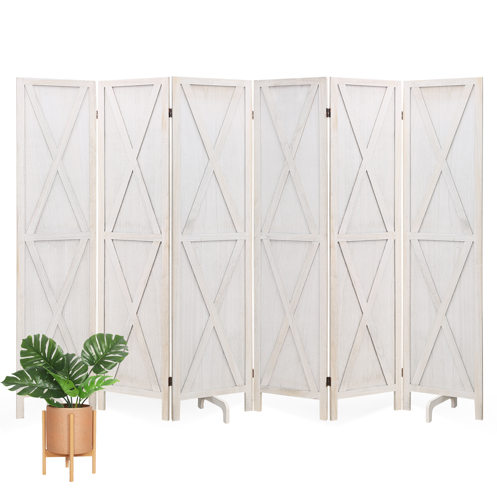 ReFocus™ Raw Freestanding Acoustic Room Divider 3 Pack Reduce Noise