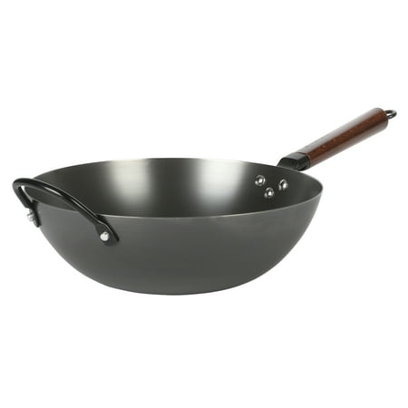 Babish 13-inch Carbon Steel Wok