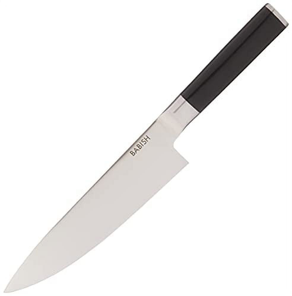 Babish High-Carbon 1.4116 German Steel Cutlery, 8 Chef Knife, &  High-Carbon 1.4116 German Steel Cutlery, Bread Knife