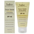 thumbnail image 1 of Babo Botanicals Daily Sheer Sunscreen SPF 40, 1.7 Fl Oz, 1 of 6