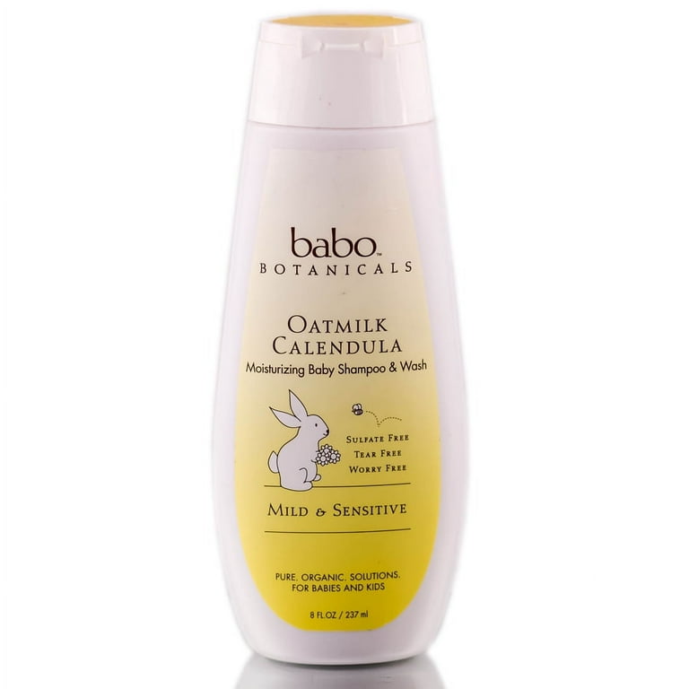 Babo botanicals moisturizing baby shampoo hot sale & wash