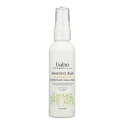 Babo Botanicals Sensitive Baby, Diaper Rash Cream Spray, Fragrance Free, 3 fl oz 89 ml