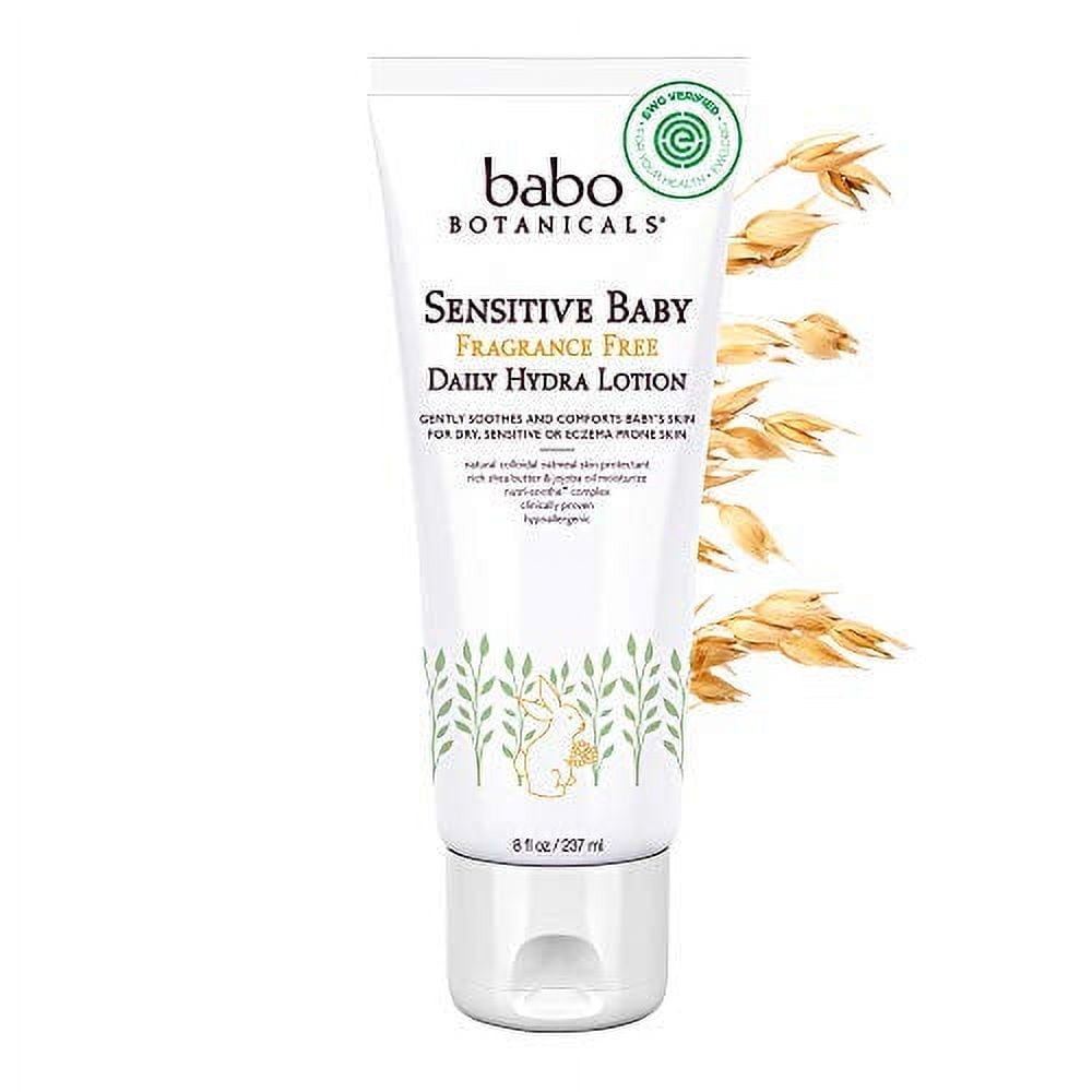 Babo Botanicals Sensitive Baby Hydra Lotion EWG Verified