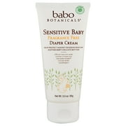 Babo Botanicals Sensitive Baby Zinc Diaper Cream Fragrance Free 3 oz