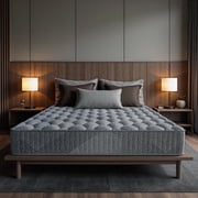 Babo Care 12 inch Full Size Mattress, Firm, Cooling Wave Foam, Hybrid Mattress, Pocketed Springs, Motion Isolation, CertiPUR-US Certified, Bed in a Box
