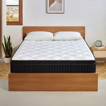 Babo Care Classic Hybrid 12" King Mattress - Medium - Memory Foam & Innerspring Coils - Cooling Top Layer - Pressure-Relief - Mattress in a Box