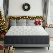 Babo Care TXO 12" Cooling Queen Medium Euro Hybrid Mattress with Manual