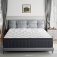 thumbnail image 1 of Babo Care 12 Inch Queen Mattress, Euro Top Hybrid Mattress, Medium Feel, Pocket Coils, Motion Isolation, 1 of 11