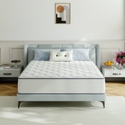 Babo Care Twin Size,8" Hybrid Memory Foam Mattress Spring Mattress In a Box,Medium