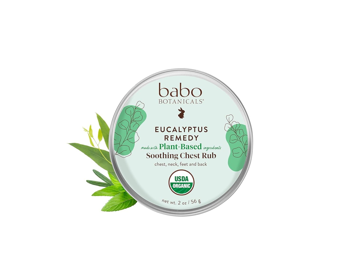Babobotani Rub Chest Soothing (6 Pack) 2 oz