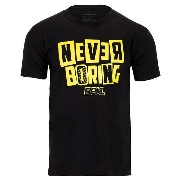Babolat Men`s Never Boring Pickleball Tee (  LARGE   )