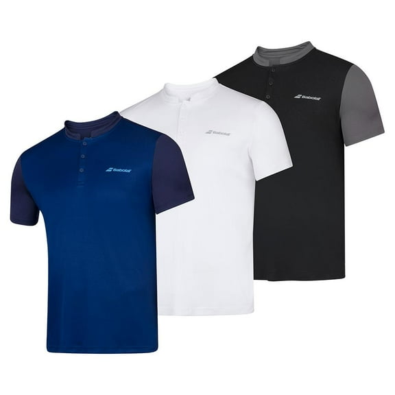 Babolat Men`s Play Tennis Polo (  SMALL Estate Blue  )