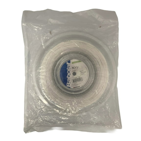 Babolat N.Vy 16/1.30 Tennis String Reel, 660', White