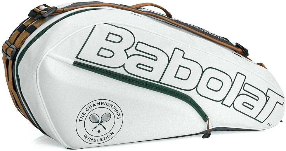 Babolat Pure Wimbledon RH6 Rackets Pack Tennis Bag