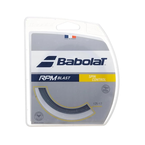 Babolat RPM Blast Co-Poly Tennis String Ultimate Spin & Control, Set 17g Black