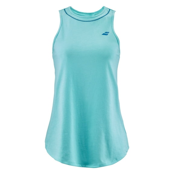 Babolat Women's Exercise Cotton Tank - Angel Blue Heather (Medium)