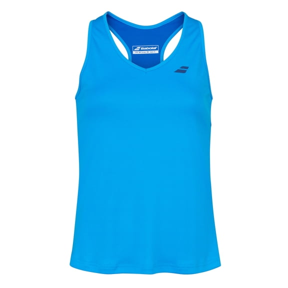 Babolat Women's Play Tank Top - Blue Aster (X-Large)