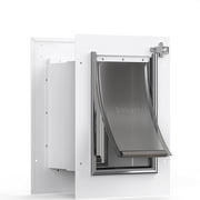 Baboni Pet Door for Wall, Steel Frame for Small Cat or Puppy Dog-Small