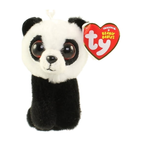 Baboo Panda Beanie Babies Clip 5 inch - Stuffed Animal by Ty (36656)