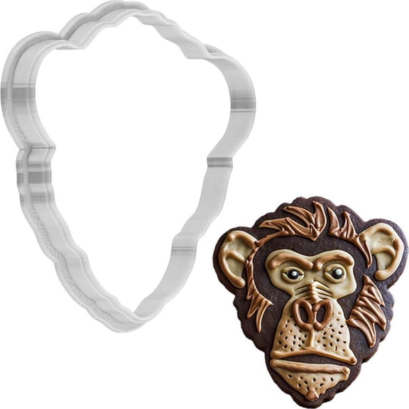 Baboon Cookie Cutter 4 Inch Made in USA by WONDERTORY
