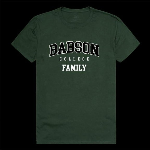 Babson College Beavers Family T-Shirt, Forest Green - Medium