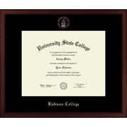 Babson College Diploma Frame, Document Size 14" x 11"