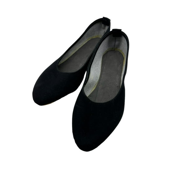 Babucha - Panamanian Pollera Shoes Panama (Black, 9)