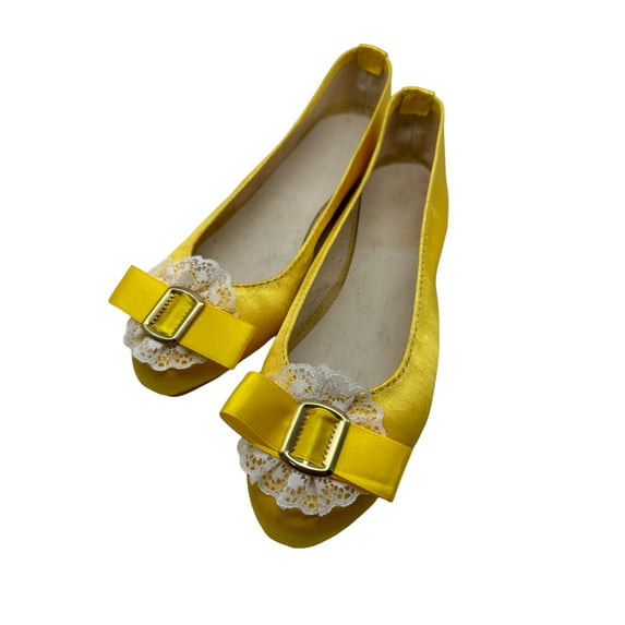Babucha - Panamanian Pollera Shoes Panama (Yellow, 8)