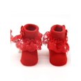 thumbnail image 1 of Babula Infant Baby Girl Ruffle Lace Anti Slip Frilly Princess Socks 0-1Y, 1 of 6