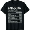 thumbnail image 1 of Babushka Nutrition Facts | Funny Russian Grandma T-Shirt, 1 of 7