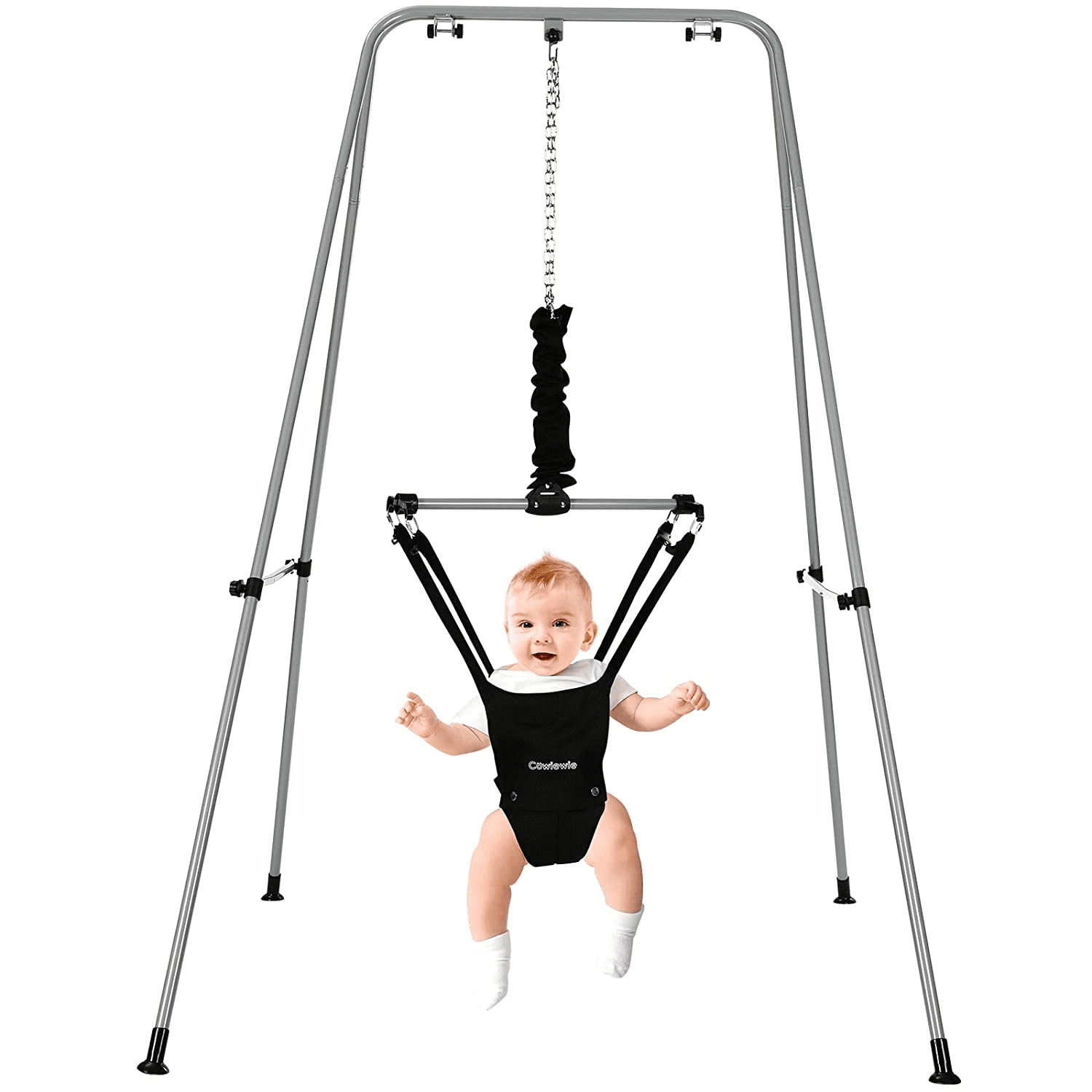 Baby 2 in 1 Exerciser Jumper Bouncer for Active Babies with Super Stand