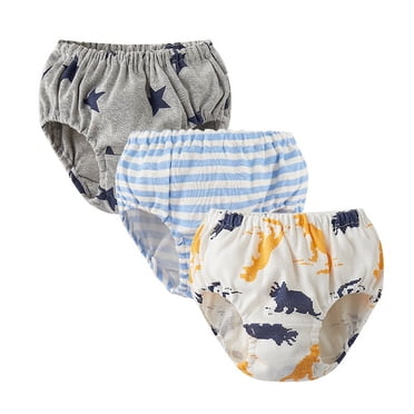 Potty Training Underwear 3-Pack - Dinosaur Design Training Pants For Toddlers 2T-5T