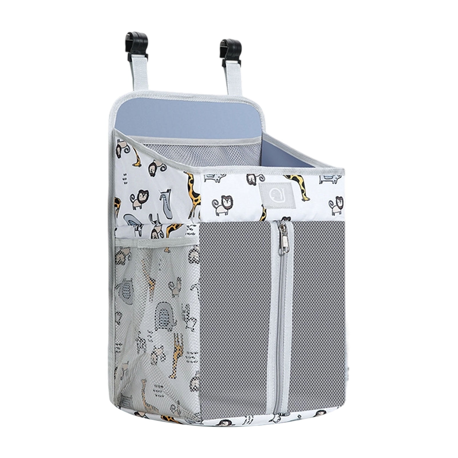 Baby Accessory Bag for Nursery Bedsides Storage Water Resistant Oxford Cloth Organizers With Side Pocket