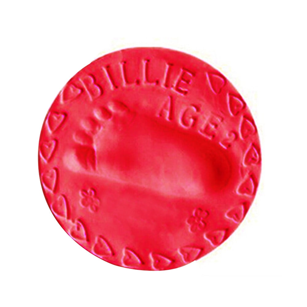 Baby Air Drying Soft Clay Handprint Footprint Imprint Casting