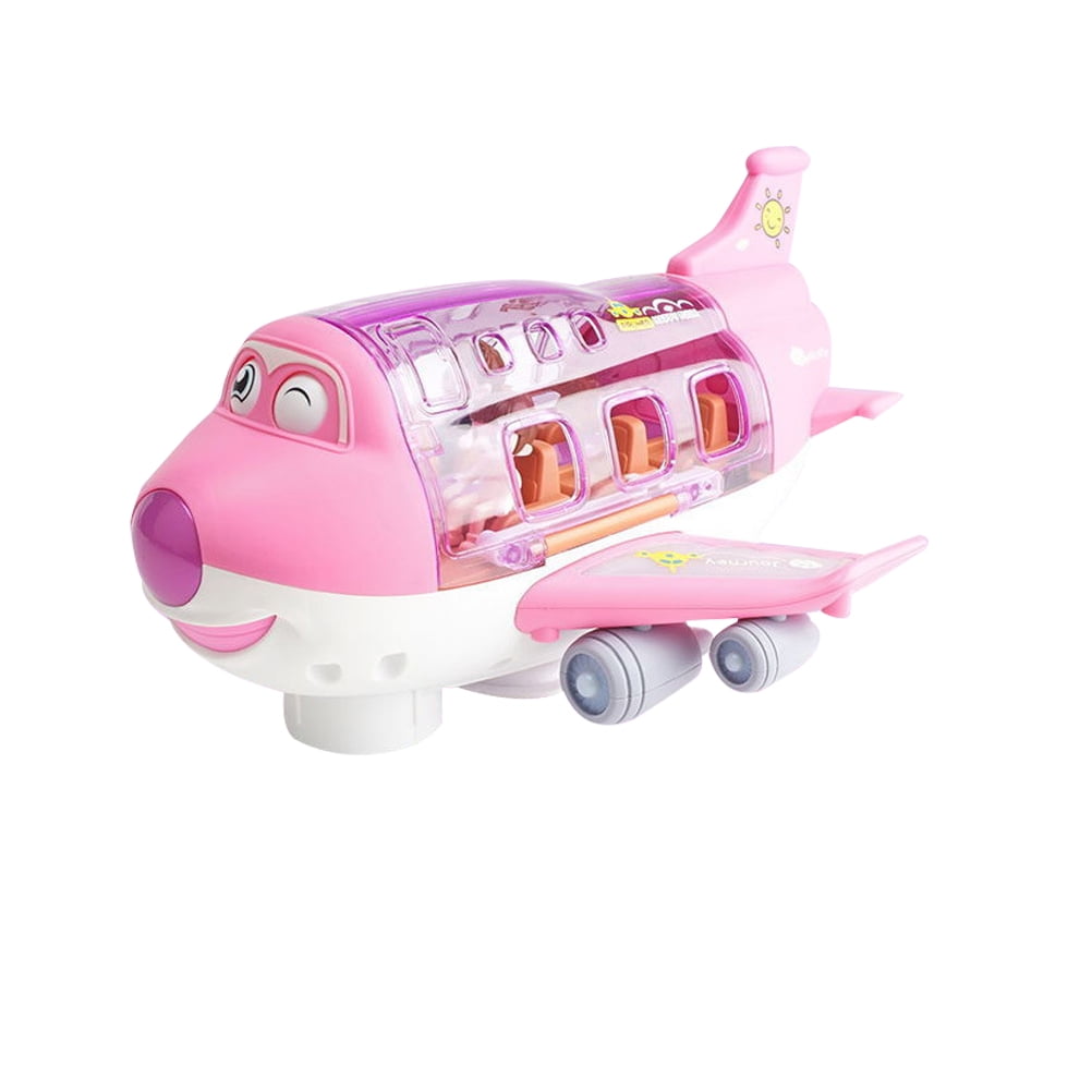 UPGRATOR Kids Planes Pink Musical Moving 1Pcs