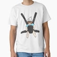 thumbnail image 1 of Baby Alan and Bjorn Sunglasses Carrier Comedy Movie Meme T-Shirt, 1 of 5