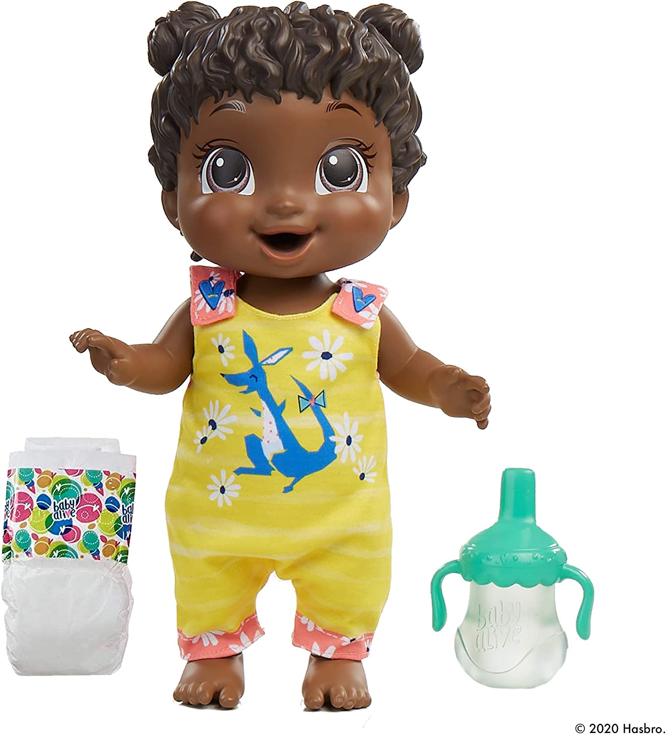 Baby Alive Baby Gotta Bounce Doll, Kangaroo Outfit, Bounces with 25