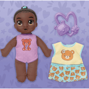 Baby Alive Beary Soft Snuggles Baby Doll, Black Hair