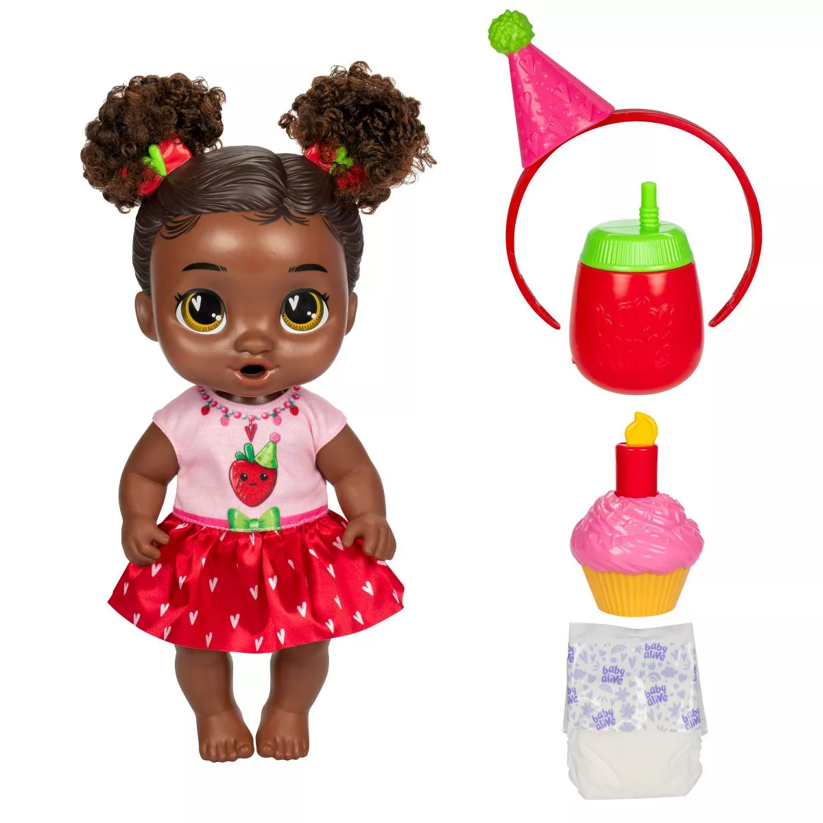 Baby Alive Birthday Bestie Black Hair Berry