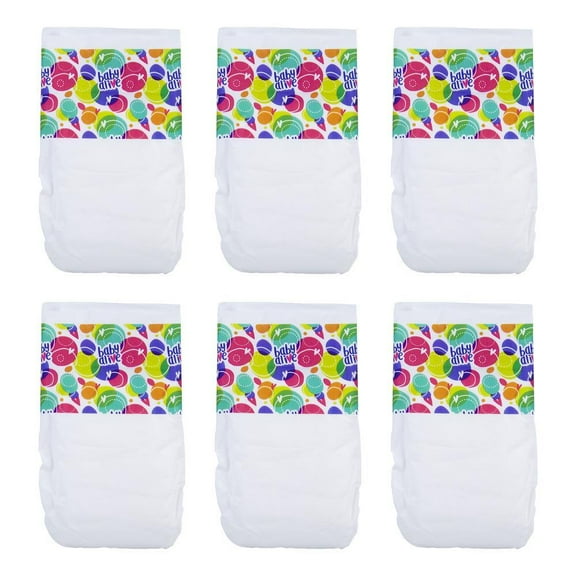 Baby Alive: Diaper Doll Clothing, 6 Count