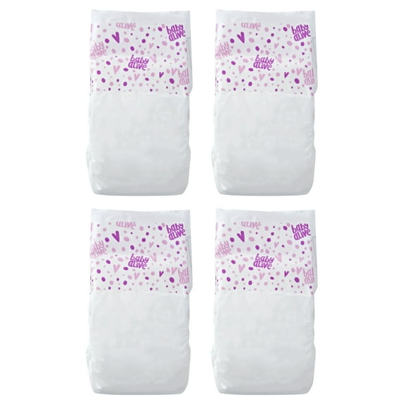 Baby Alive Doll Diapers Refill Pack, Baby Alive Accessories
