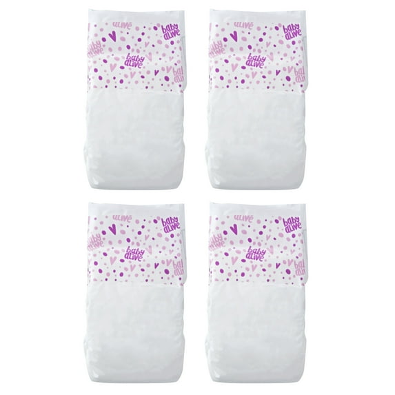 Baby Alive Doll Diapers Refill Pack, Baby Alive Accessories