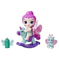 thumbnail image 1 of Baby Alive Glo Pixies Minis Doll, Berry Bug, Glow-In-The-Dark 3.75-Inch Pixie Toy with Surprise Friend, Kids 3 and Up, 1 of 6