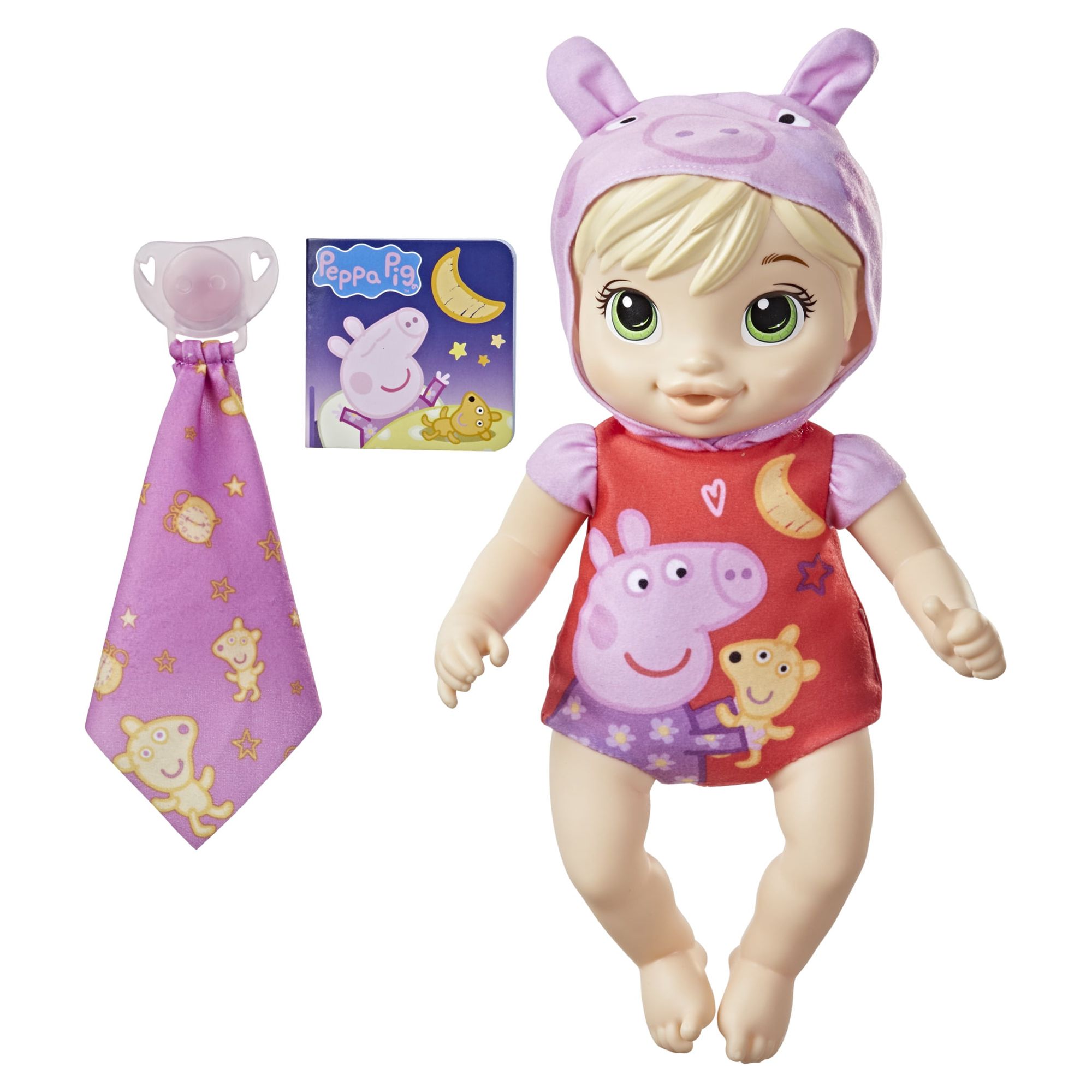 Baby Alive Goodnight Peppa Doll, Peppa Pig Toy, Blonde Hair, Only At Walmart - image 1 of 6