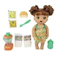 thumbnail image 1 of Baby Alive Magical Mixer Baby Doll Tropical Treat with Blender Accessories, Drinks, Wets, Eats, Brown Hair Toy for Kids Ages 3 and Up, 1 of 3
