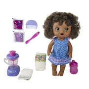 Baby Alive Magical Mixer Baby Doll Blueberry Blast, Blender, Accessories, Drinks, Wets, Eats, Toy for Kids Ages 3 and Up