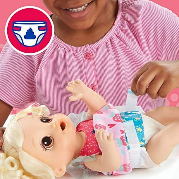 Baby Alive Magical Mixer Strawberry Shake with Blender Accessories